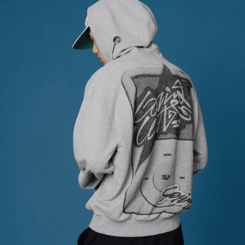 Crying Center Sweatshirts Unisex Heather Gray-6