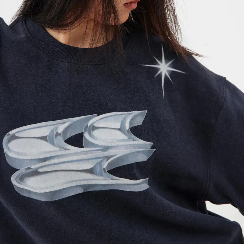 Crying Center Sweatshirt Unisex-6