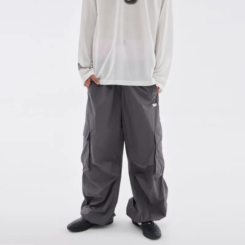 Crying Center Casual Pants Unisex Dark Gray-4