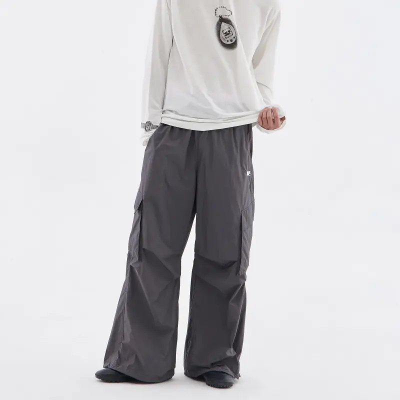 Crying Center Casual Pants Unisex Dark Gray-19