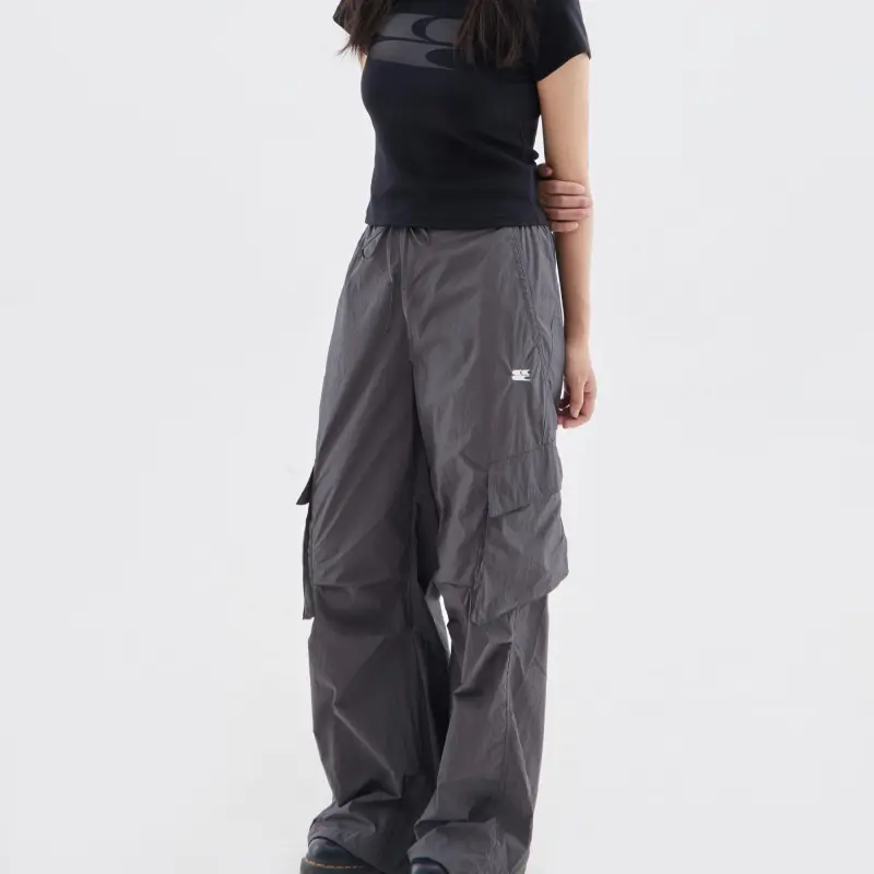 Crying Center Casual Pants Unisex Dark Gray-18