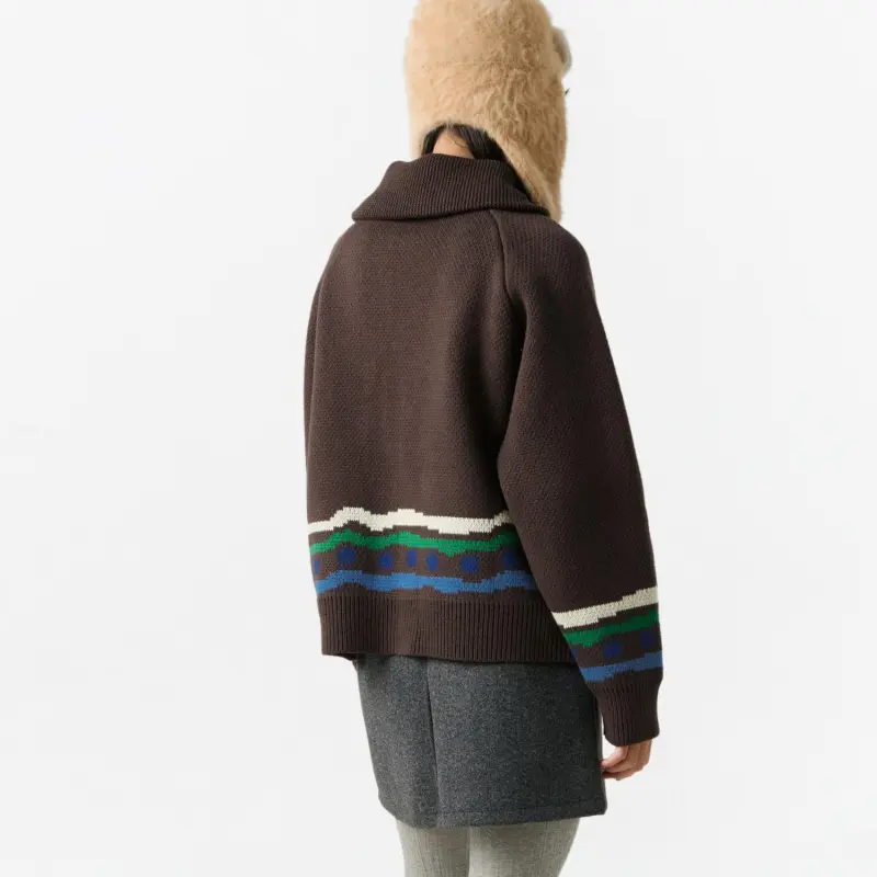 Crying Center Sweaters Unisex Brown-5