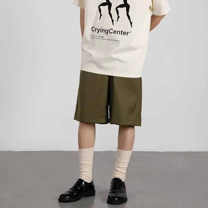 Crying Center Casual Shorts Unisex-7