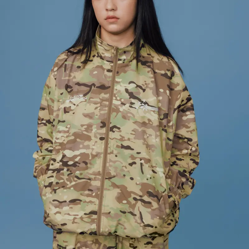 Crying Center Jackets Unisex Camouflage-4