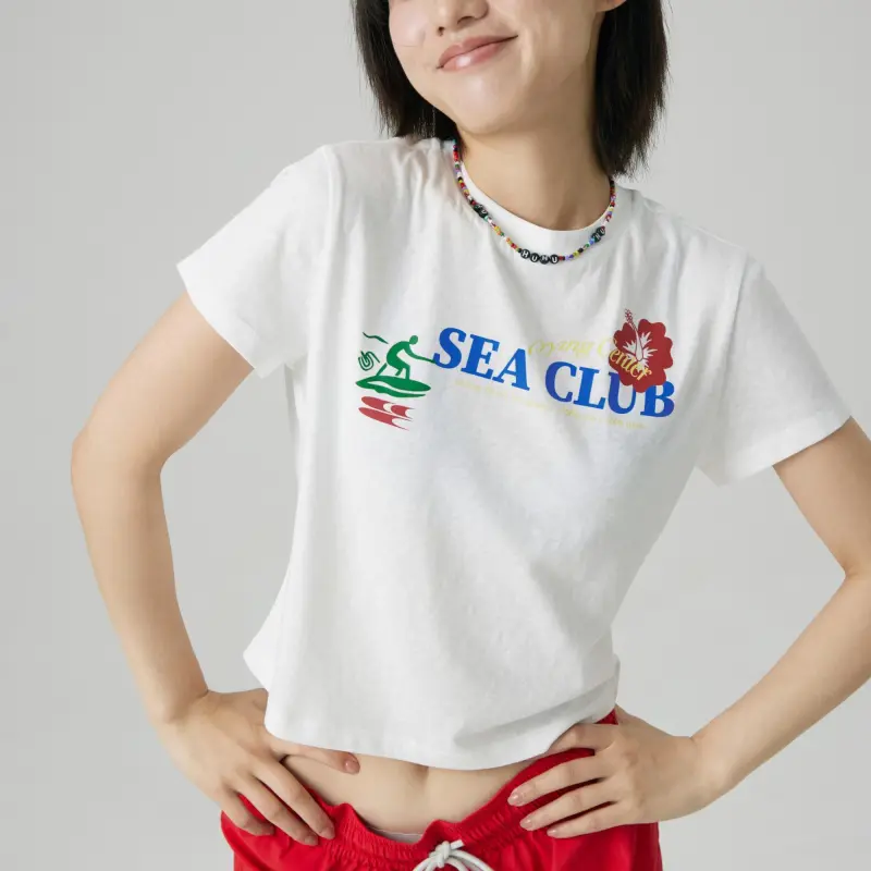 Crying Center Regular T Shirt Women's-3