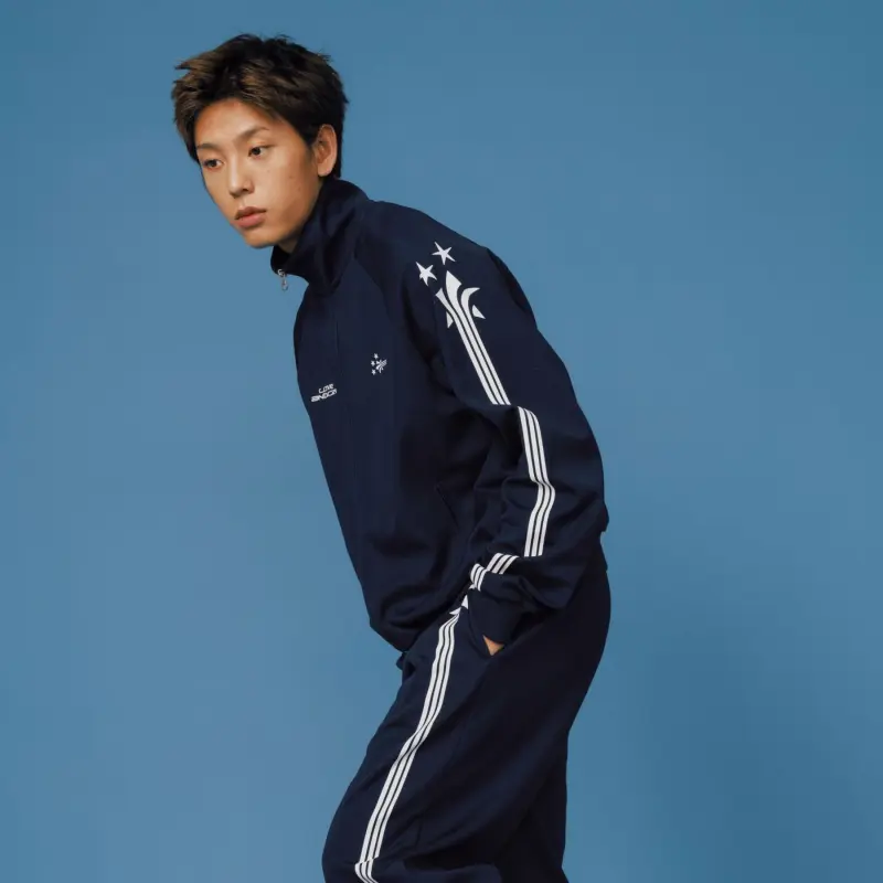 Crying Center Jackets Unisex Navy Blue-12