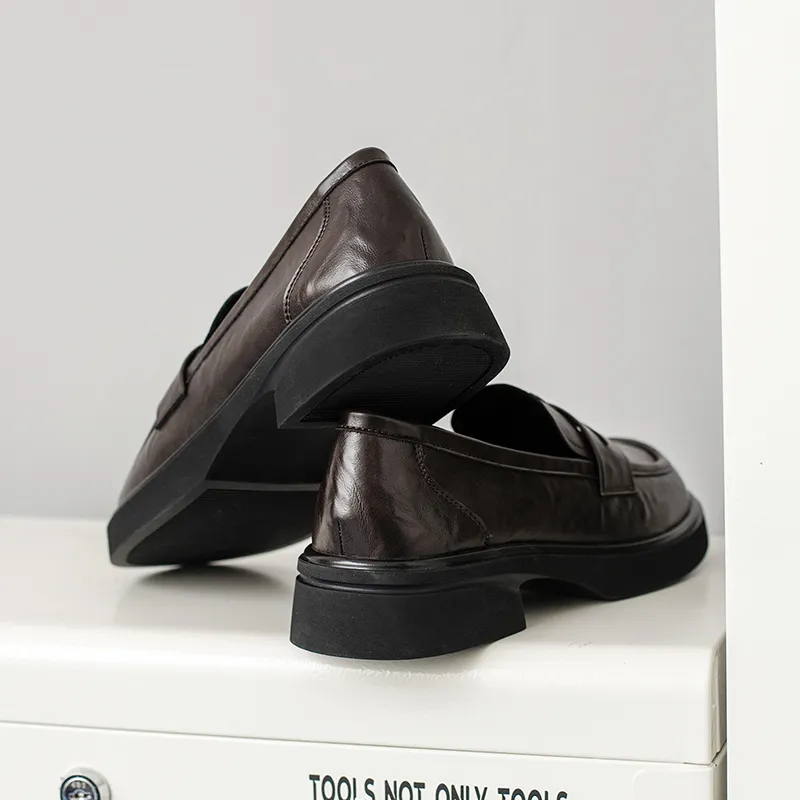JOSINY Loafers 3.5cm Women's Brown-5