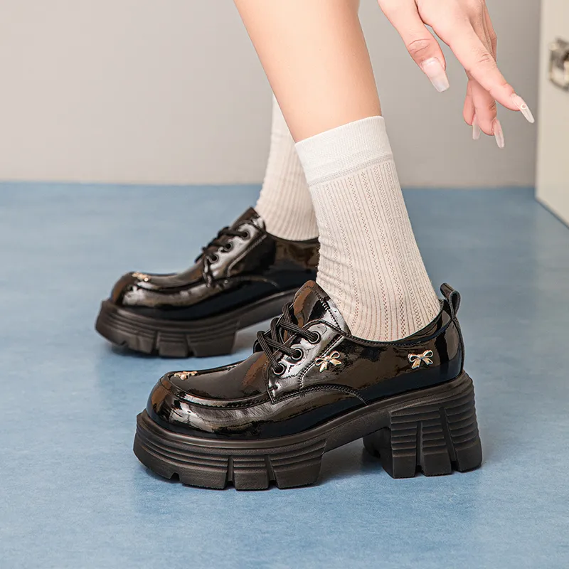 JOSINY Casual Single Shoes Women's Black-3