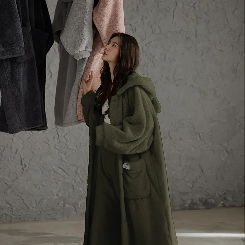 Redu Pajama Set Women's Army Green-6