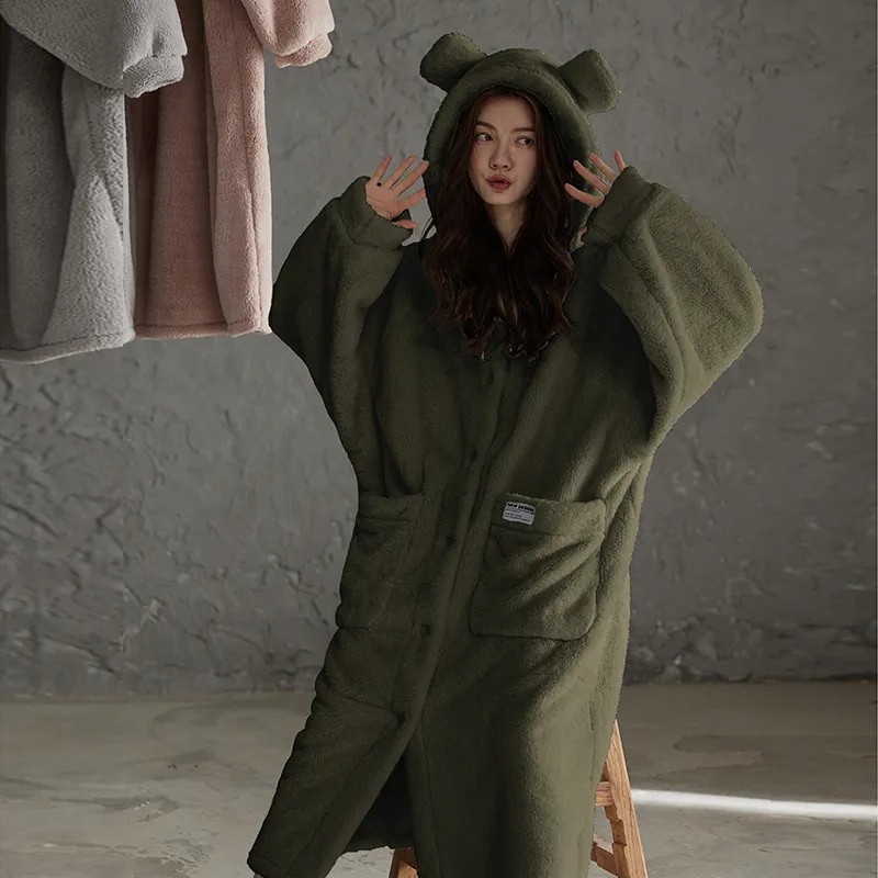 Redu Pajama Set Women's Army Green-1