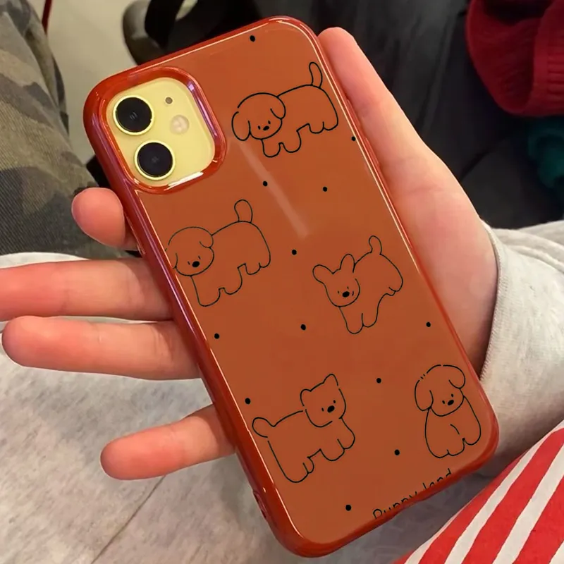 XIANGRIKE TPU Material Maltese Phone Case Compatible With IPhone 15/14 Plus/13/12/11/15 Pro Max/XS/XR/XS Max/8 Plus-3