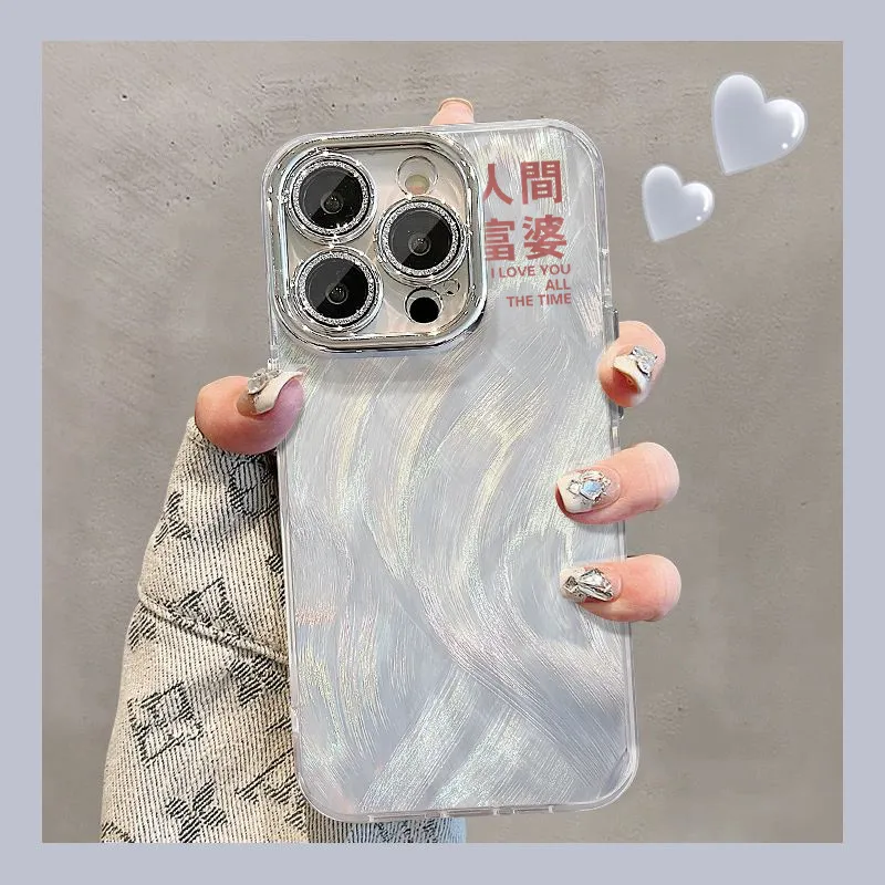 XIANGRIKE TPU Material Rich Lady Phone Case Compatible With IPhone 15/14 Plus/13/12/11/15 Pro Max/XS/XR/XS Max/8 Plus-1