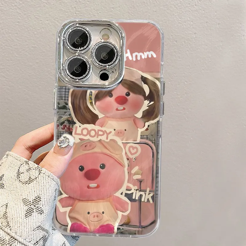 XIANGRIKE TPU Material Cute Beaver Phone Case Compatible With IPhone 15/14 Plus/13/12/11/15 Pro Max/XS/XR/XS Max/8 Plus-4