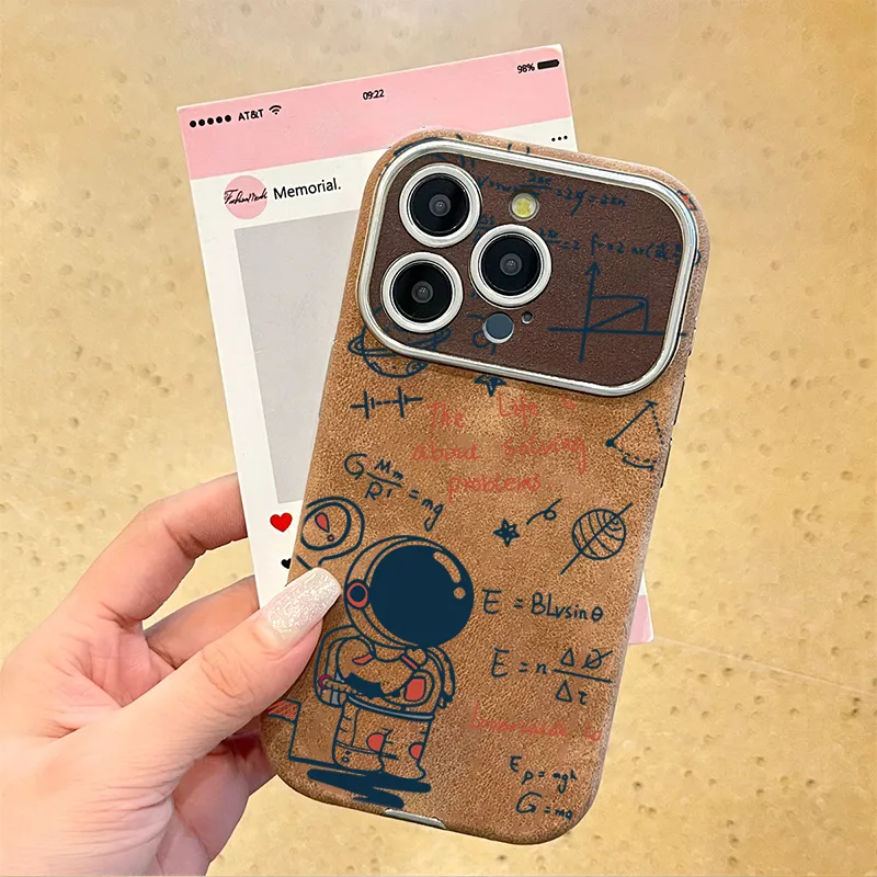 KESHIXIONG TPU Material Astronaut Phone Case Compatible With IPhone 15/14 Plus/13/12/11/15 Pro Max/XS/XR/XS Max/8 Plus-2