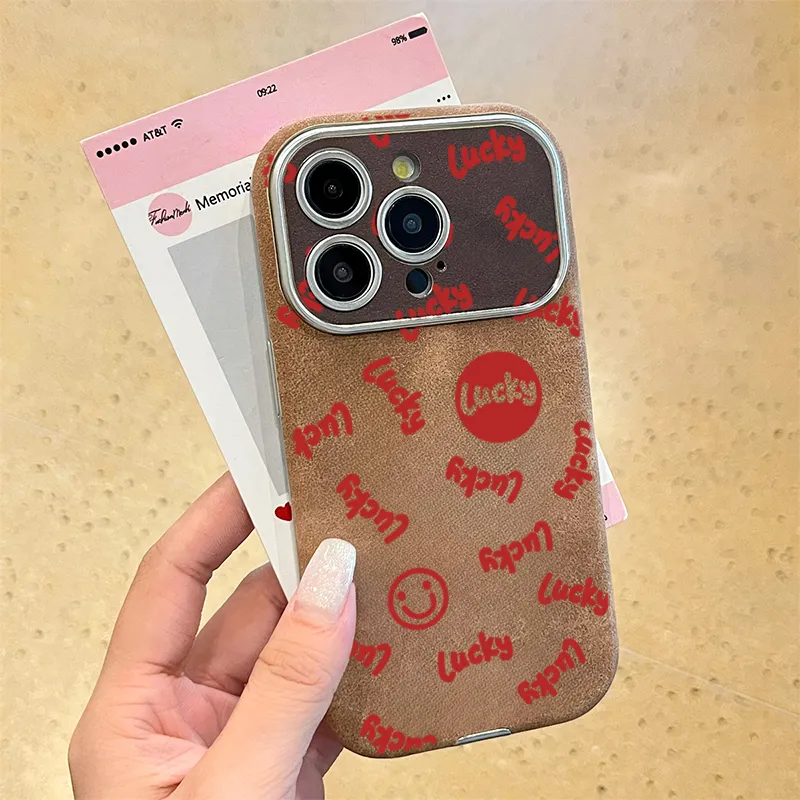 KESHIXIONG TPU Material Lucky Red Phone Case Compatible With IPhone 15/14 Plus/13/12/11/15 Pro Max/XS/XR/XS Max/8 Plus-5