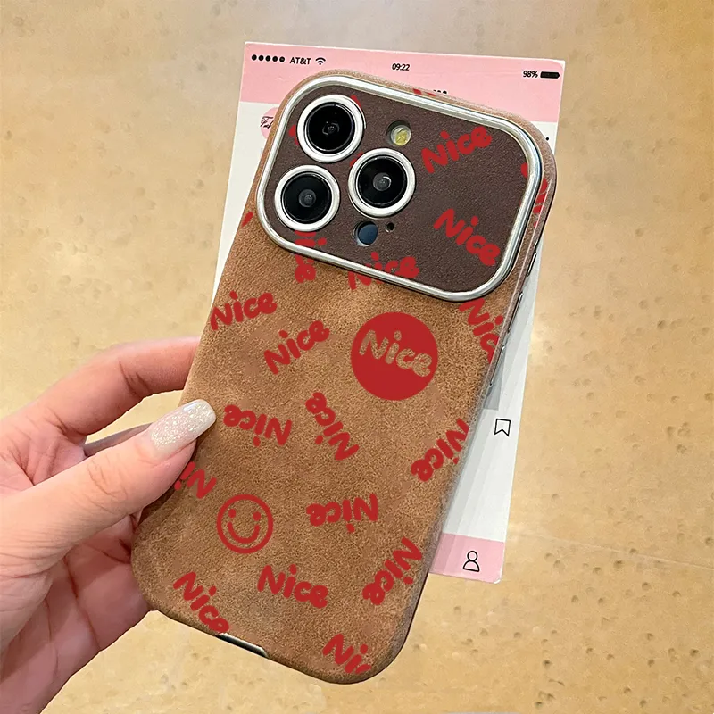 KESHIXIONG TPU Material Nice Red Phone Case Compatible With IPhone 15/14 Plus/13/12/11/15 Pro Max/XS/XR/XS Max/8 Plus-3