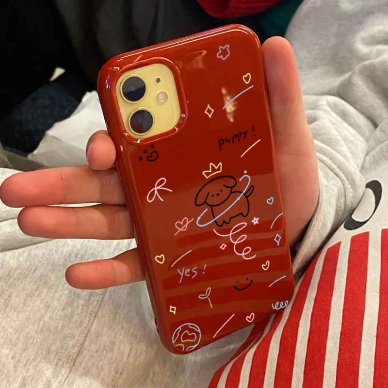 XIANGRIKE TPU Material Maltese Dog Phone Case Compatible With IPhone 15/14 Plus/13/12/11/15 Pro Max/XS/XR/XS Max/8 Plus-2