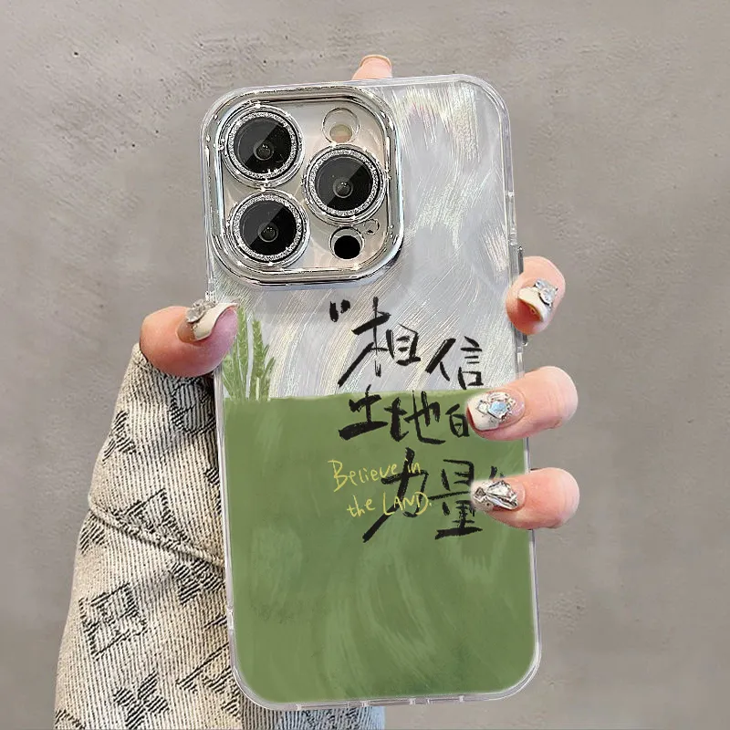 XIANGRIKE TPU Material Land Power Phone Case Compatible With IPhone 15/14 Plus/13/12/11/15 Pro Max/XS/XR/XS Max/8 Plus-2