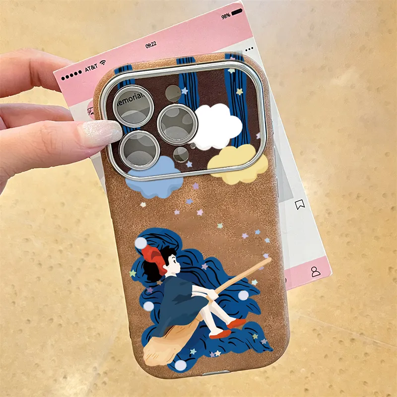 KESHIXIONG TPU Material Magic Girl Phone Case Compatible With IPhone 15/14 Plus/13/12/11/15 Pro Max/XS/XR/XS Max/8 Plus-1