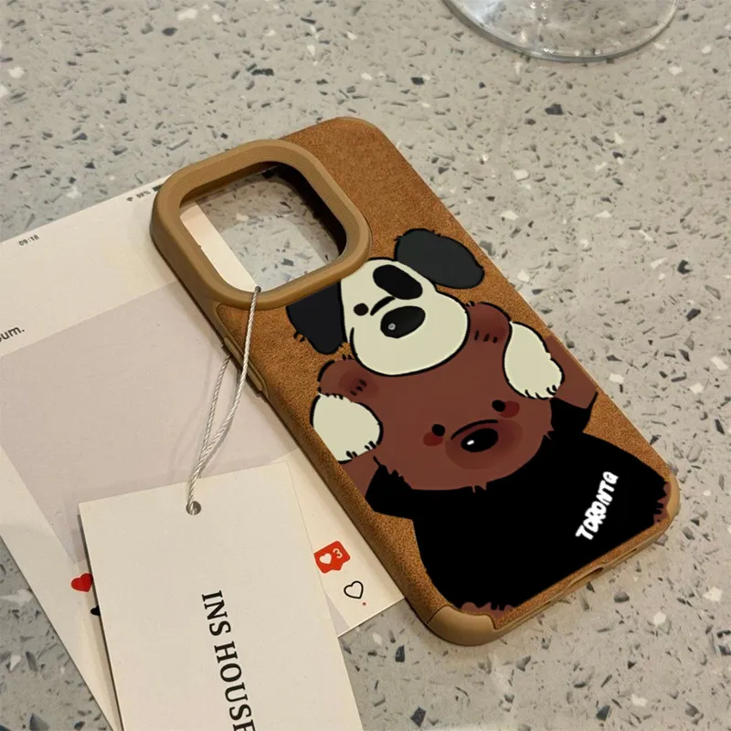 XIANGRIKE TPU Material Bear Phone Case Compatible With IPhone 15/14 Plus/13/12/11/15 Pro Max/XS/XR/XS Max/8 Plus-4