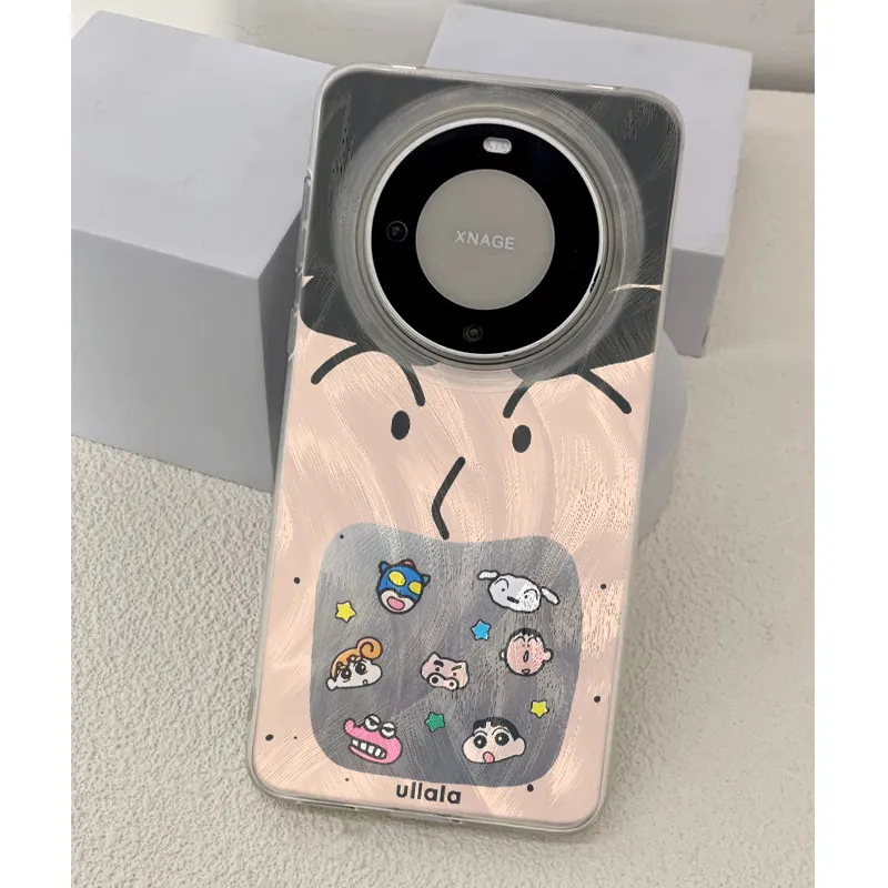 XIANGRIKE TPU Material Big Mouth Dinosaur Shiro Shin Phone Case Compatible With Huawei Collection-2