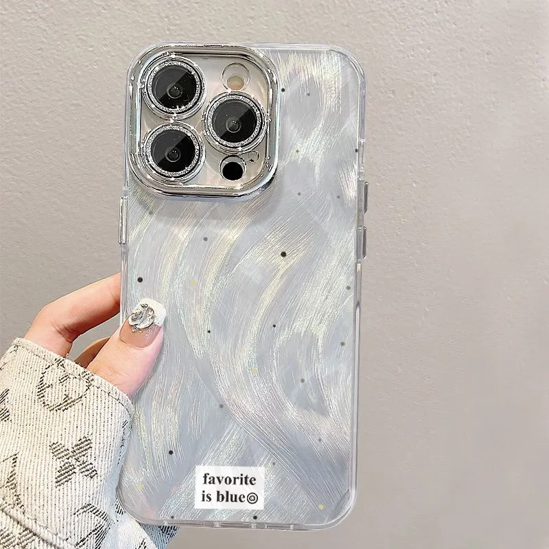 XIANGRIKE TPU Material Polka Dots Phone Case Compatible With IPhone 15/14 Plus/13/12/11/15 Pro Max/XS/XR/XS Max/8 Plus-4