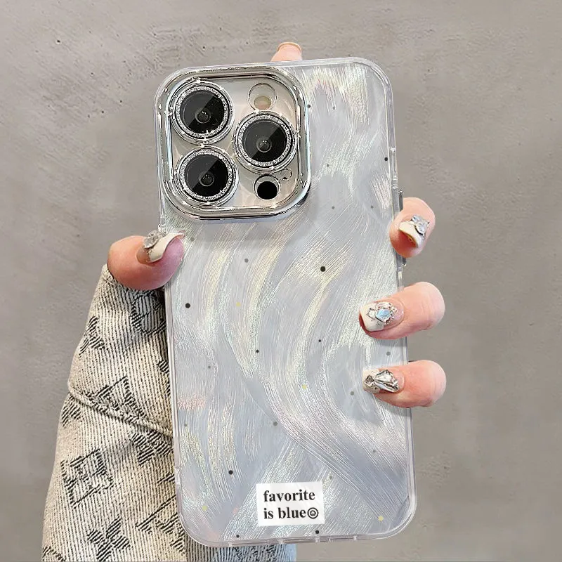 XIANGRIKE TPU Material Polka Dots Phone Case Compatible With IPhone 15/14 Plus/13/12/11/15 Pro Max/XS/XR/XS Max/8 Plus-2