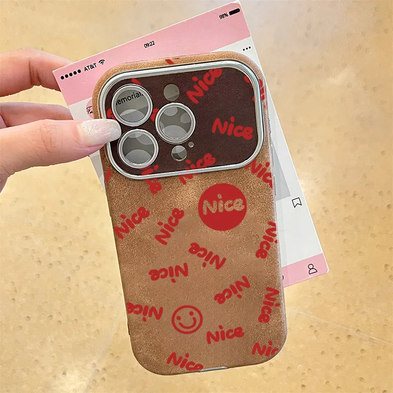 KESHIXIONG TPU Material Nice Red Phone Case Compatible With IPhone 15/14 Plus/13/12/11/15 Pro Max/XS/XR/XS Max/8 Plus-1