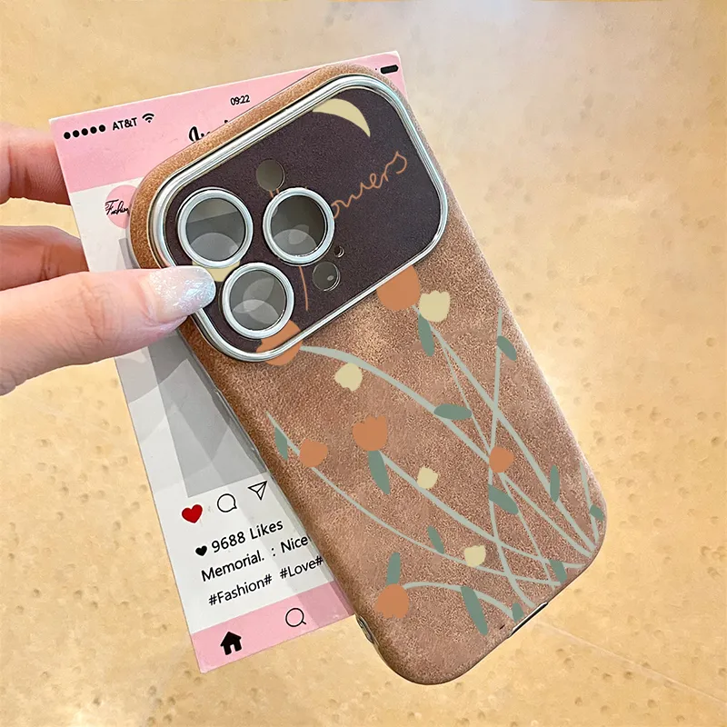 KESHIXIONG TPU Material Tulip Phone Case Compatible With IPhone 15/14 Plus/13/12/11/15 Pro Max/XS/XR/XS Max/8 Plus-4