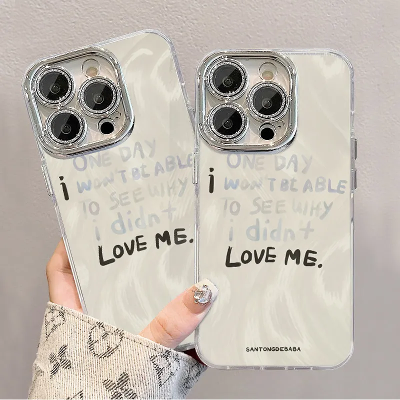 XIANGRIKE TPU Material Black Text Phone Case Compatible With IPhone 15/14 Plus/13/12/11/15 Pro Max/XS/XR/XS Max/8 Plus-5