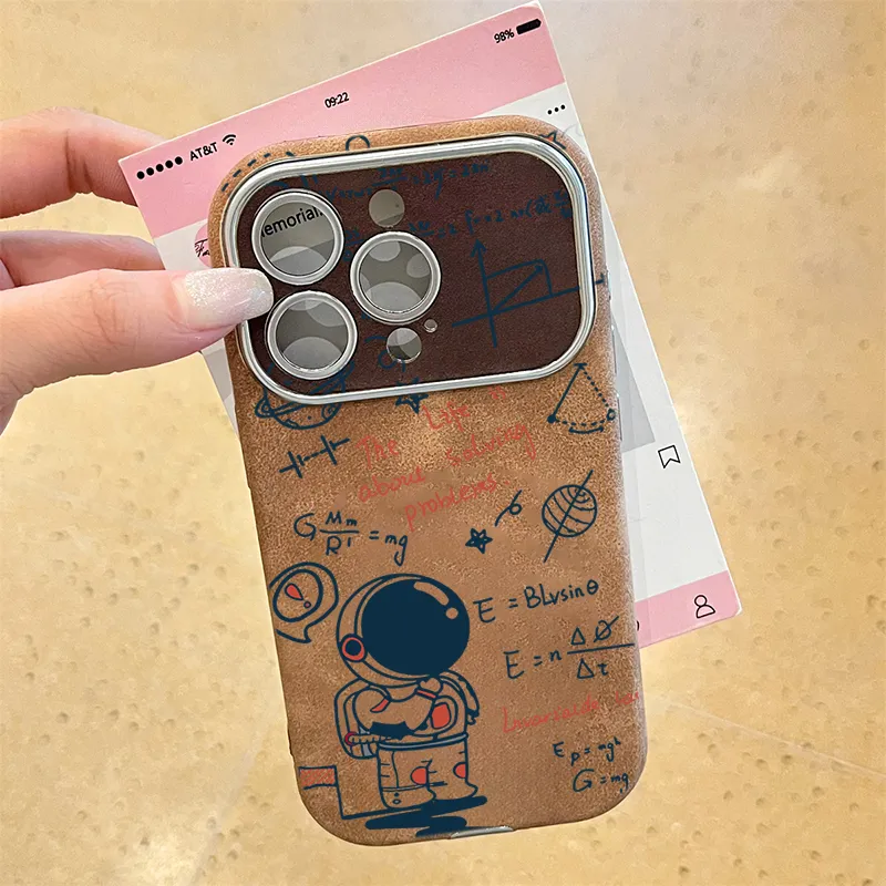 KESHIXIONG TPU Material Astronaut Phone Case Compatible With IPhone 15/14 Plus/13/12/11/15 Pro Max/XS/XR/XS Max/8 Plus-1