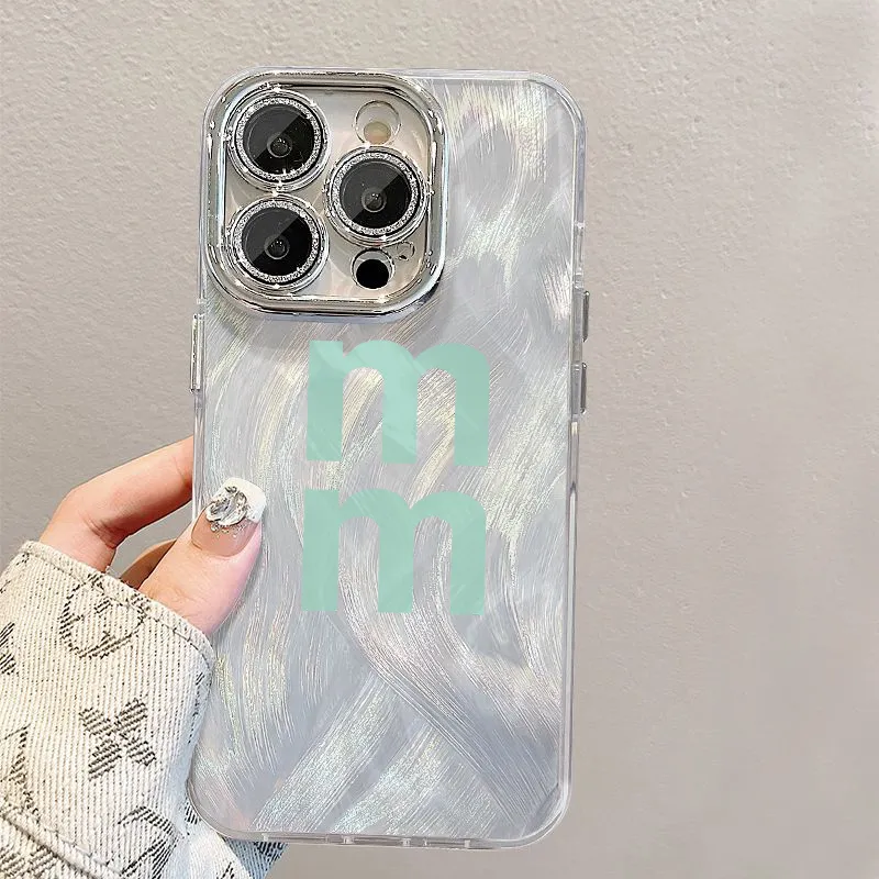 XIANGRIKE TPU Material Letter MM Phone Case Compatible With IPhone 15/14 Plus/13/12/11/15 Pro Max/XS/XR/XS Max/8 Plus-4