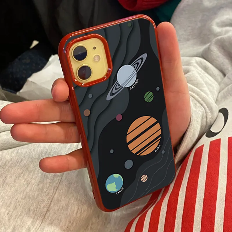XIANGRIKE TPU Material Galaxy Phone Case Compatible With IPhone 15/14 Plus/13/12/11/15 Pro Max/XS/XR/XS Max/8 Plus-2