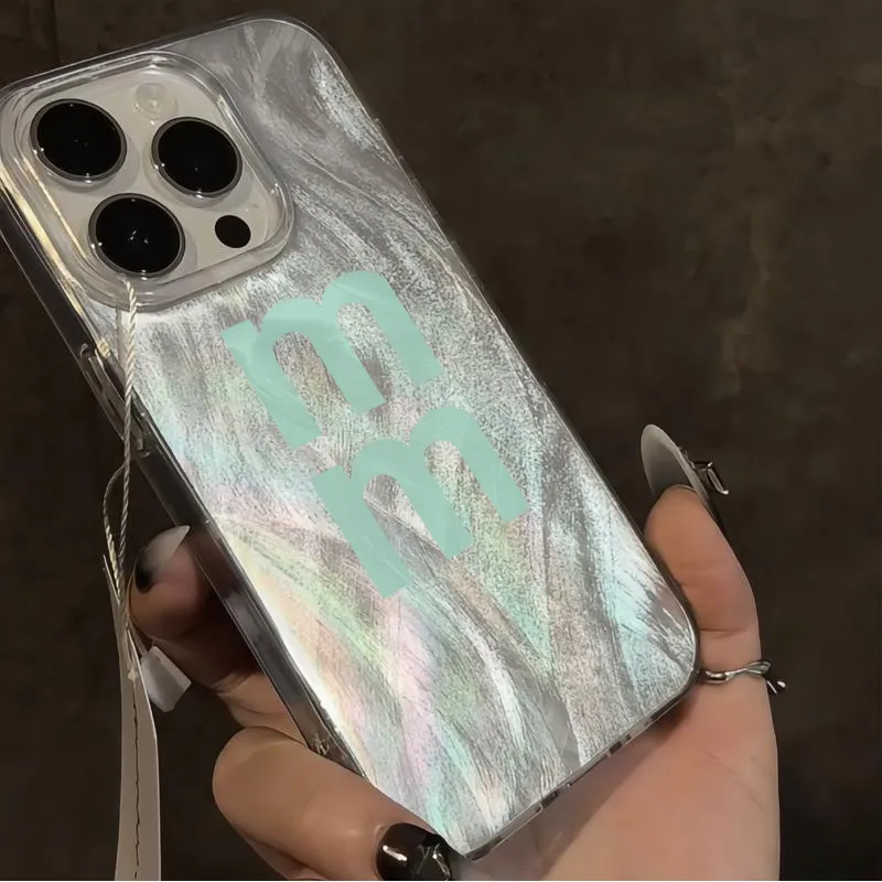 KESHIXIONG TPU Material Letter MM Phone Case Compatible With IPhone 15/14 Plus/13/12/11/15 Pro Max/XS/XR/XS Max/8 Plus-2
