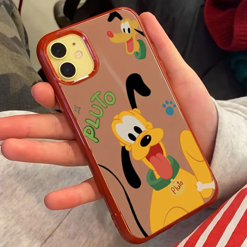 XIANGRIKE TPU Material Puppy Dye Phone Case Compatible With IPhone 15/14 Plus/13/12/11/15 Pro Max/XS/XR/XS Max/8 Plus-3