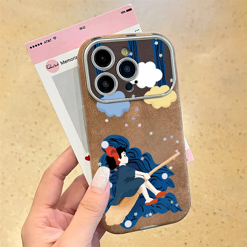 KESHIXIONG TPU Material Magic Girl Phone Case Compatible With IPhone 15/14 Plus/13/12/11/15 Pro Max/XS/XR/XS Max/8 Plus-5