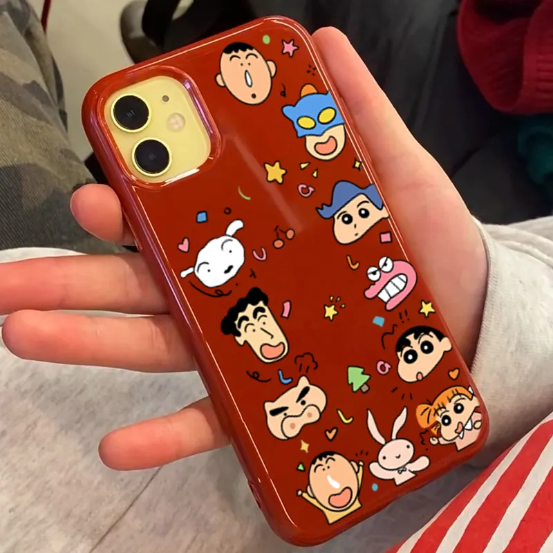 XIANGRIKE TPU Material Little Xin Phone Case Compatible With IPhone 15/14 Plus/13/12/11/15 Pro Max/XS/XR/XS Max/8 Plus-3