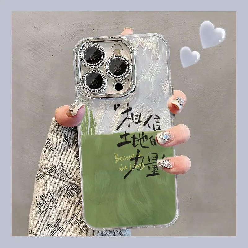 XIANGRIKE TPU Material Land Power Phone Case Compatible With IPhone 15/14 Plus/13/12/11/15 Pro Max/XS/XR/XS Max/8 Plus-1