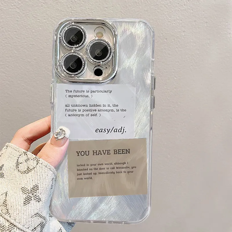 XIANGRIKE TPU Material Two Labels Phone Case Compatible With IPhone 15/14 Plus/13/12/11/15 Pro Max/XS/XR/XS Max/8 Plus-4