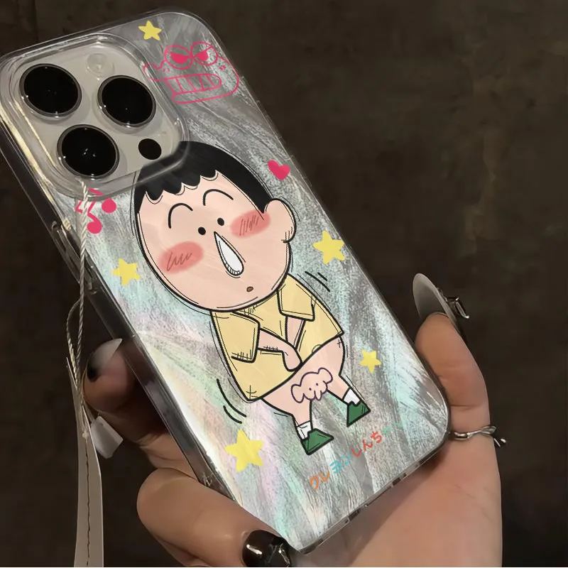 XIANGRIKE TPU Material Shy A Dai Phone Case Compatible With IPhone 15/14 Plus/13/12/11/15 Pro Max/XS/XR/XS Max/8 Plus-2