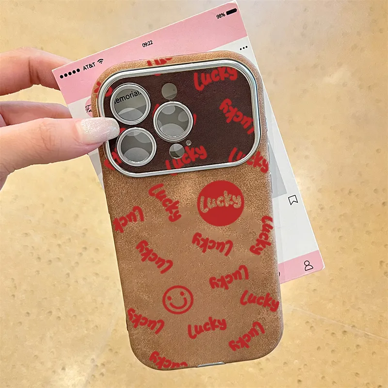 KESHIXIONG TPU Material Lucky Red Phone Case Compatible With IPhone 15/14 Plus/13/12/11/15 Pro Max/XS/XR/XS Max/8 Plus-1