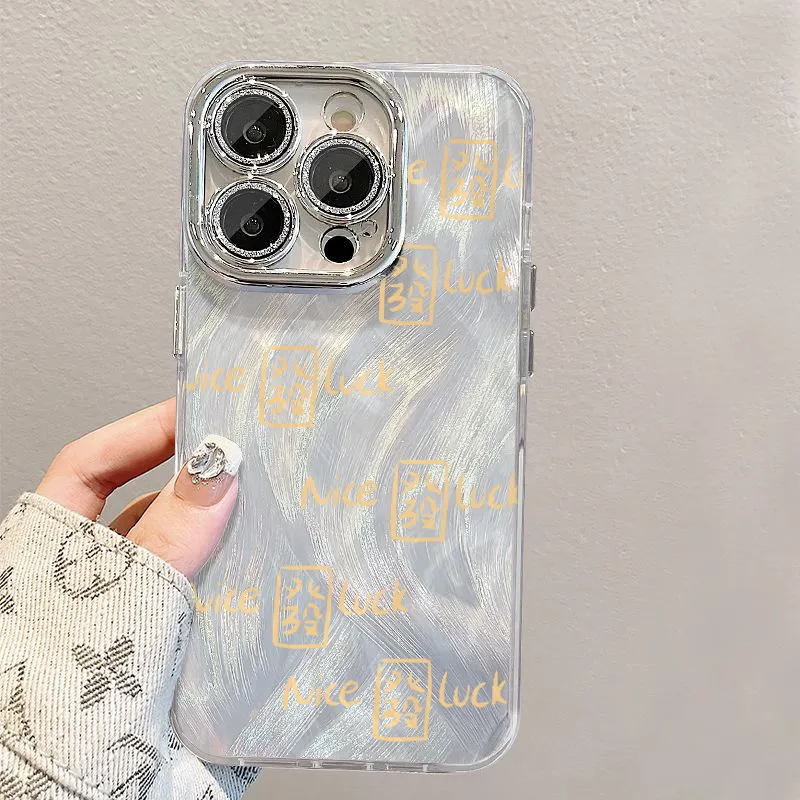 XIANGRIKE TPU Material Nice Luck Phone Case Compatible With IPhone 15/14 Plus/13/12/11/15 Pro Max/XS/XR/XS Max/8 Plus-4