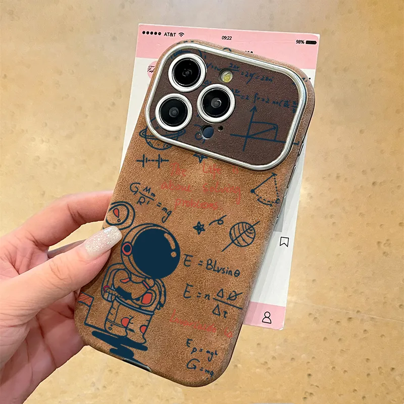 KESHIXIONG TPU Material Astronaut Phone Case Compatible With IPhone 15/14 Plus/13/12/11/15 Pro Max/XS/XR/XS Max/8 Plus-3