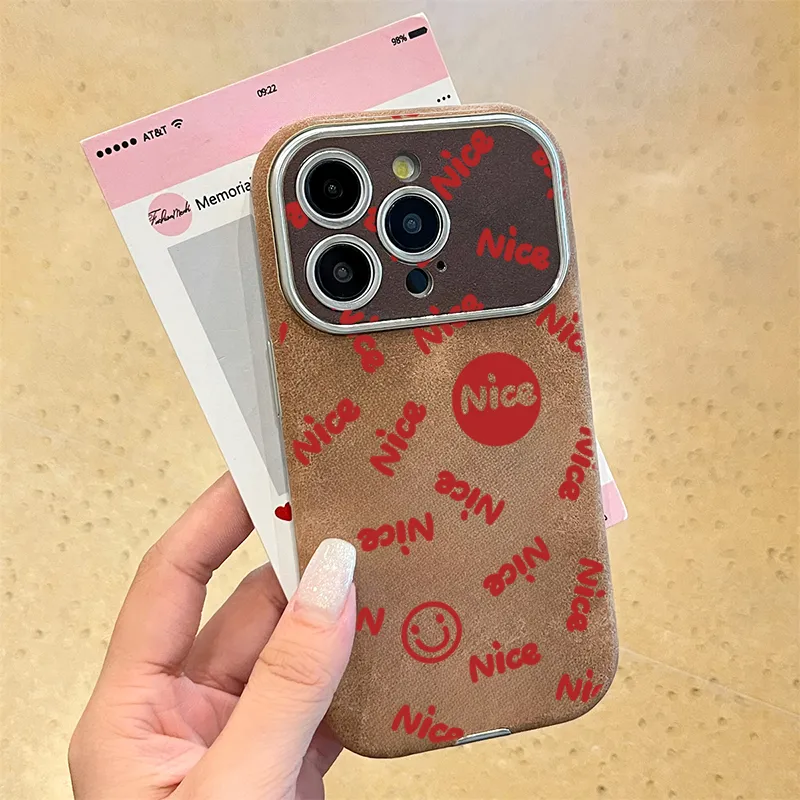 KESHIXIONG TPU Material Nice Red Phone Case Compatible With IPhone 15/14 Plus/13/12/11/15 Pro Max/XS/XR/XS Max/8 Plus-5