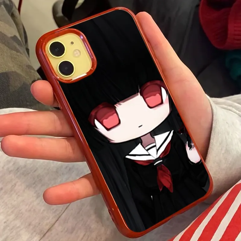 XIANGRIKE TPU Material Little Girl Phone Case Compatible With IPhone 15/14 Plus/13/12/11/15 Pro Max/XS/XR/XS Max/8 Plus-3