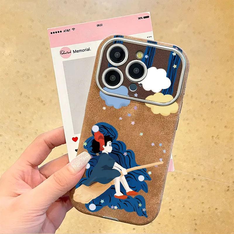 KESHIXIONG TPU Material Magic Girl Phone Case Compatible With IPhone 15/14 Plus/13/12/11/15 Pro Max/XS/XR/XS Max/8 Plus-2
