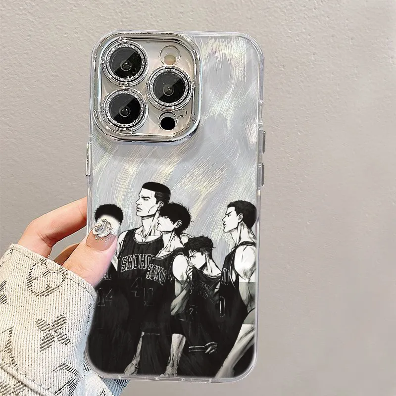 XIANGRIKE TPU Material Slam Dunk Phone Case Compatible With IPhone 15/14 Plus/13/12/11/15 Pro Max/XS/XR/XS Max/8 Plus-4