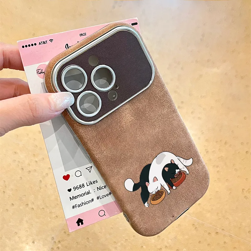KESHIXIONG TPU Material Cat Food Phone Case Compatible With IPhone 15/14 Plus/13/12/11/15 Pro Max/XS/XR/XS Max/8 Plus-4