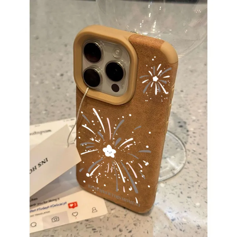 XIANGRIKE TPU Material White Star Phone Case Compatible With IPhone 15/14 Plus/13/12/11/15 Pro Max/XS/XR/XS Max/8 Plus-2