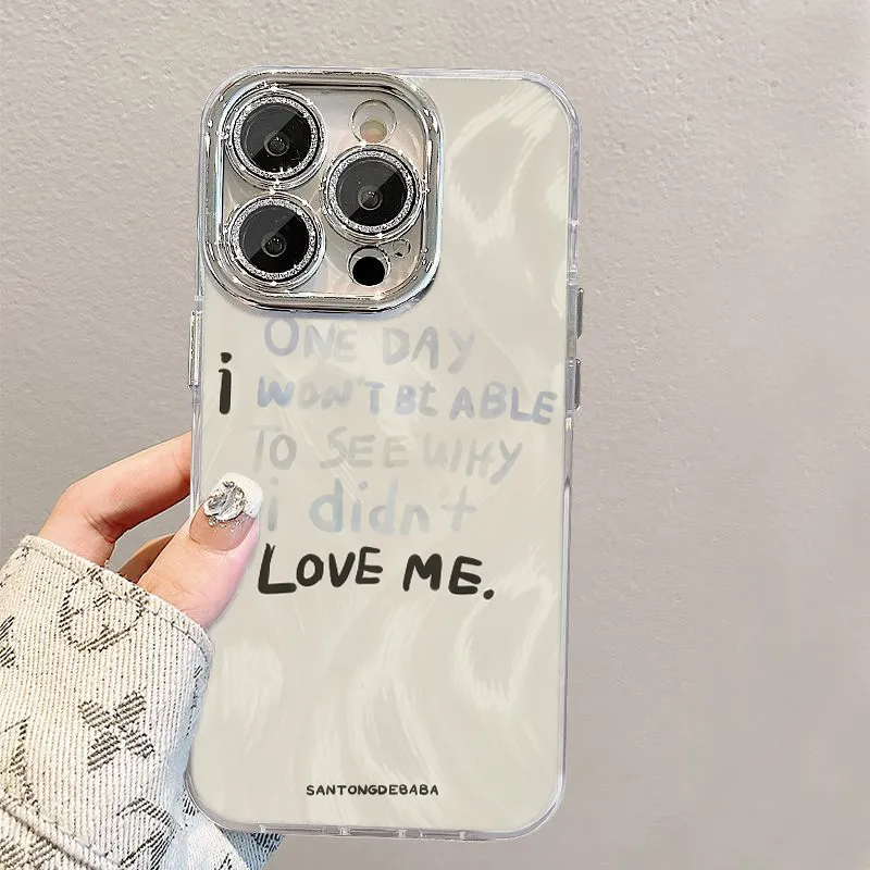 XIANGRIKE TPU Material Black Text Phone Case Compatible With IPhone 15/14 Plus/13/12/11/15 Pro Max/XS/XR/XS Max/8 Plus-4